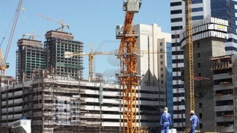 Trabajos de construcci&oacute;n en Catar