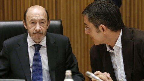 P&eacute;rez Rubalcaba y Eduardo Madina