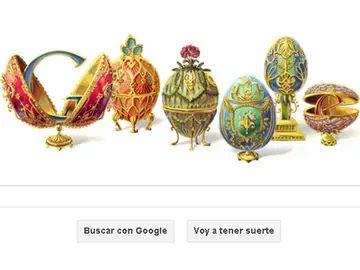 Doodle sobre el joyero ruso Doodle sobre el joyero ruso