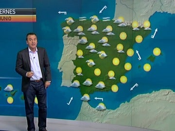 La previsión del tiempo (31-05-2012) Noche