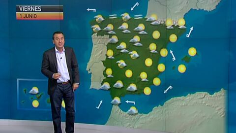 La previsi&oacute;n del tiempo (31-05-2012) Noche