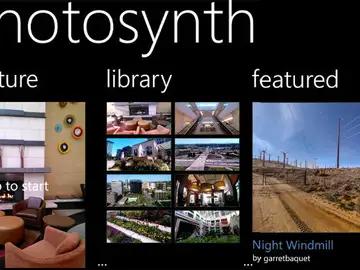 Photosynth para Windows Phone Photosynth para Windows Phone