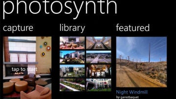 Photosynth para Windows Phone