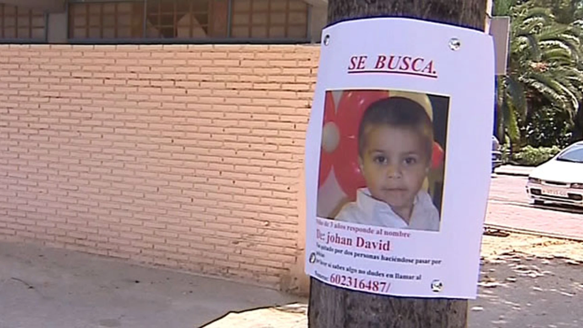 Niño desaparecido en Valencia