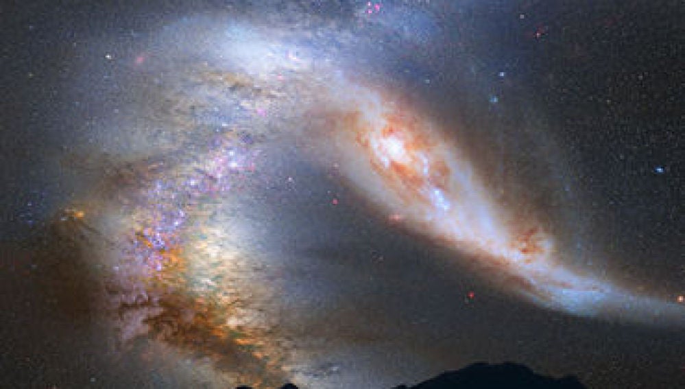 La galaxia Andrómeda