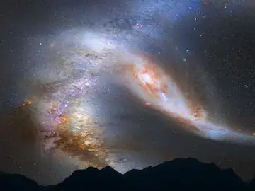 La galaxia Andrómeda La galaxia Andrómeda