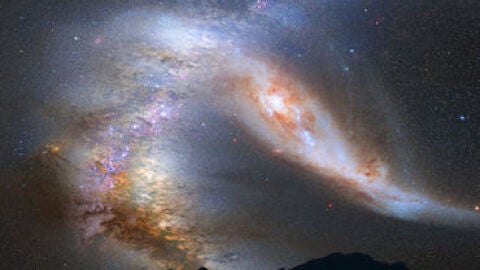 La galaxia Andr&oacute;meda