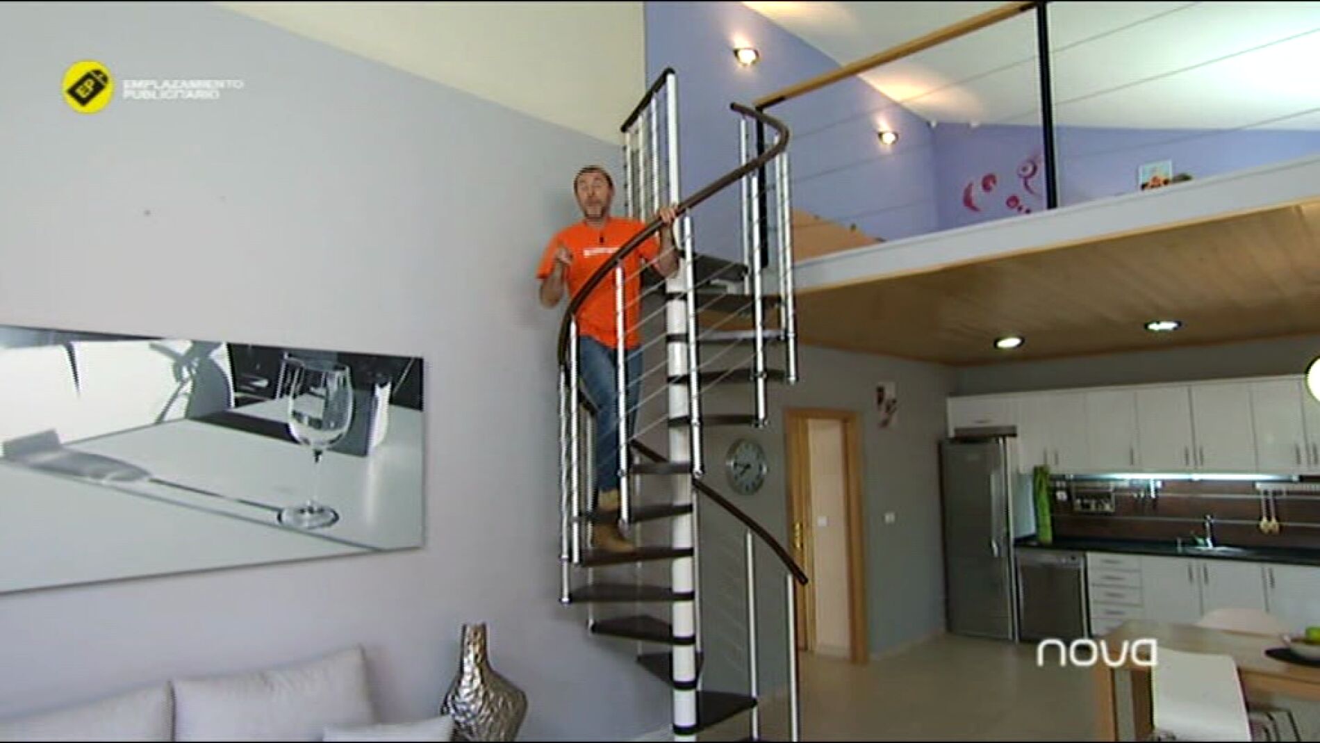 &iexcl;I &lsquo;loft&rsquo; una escalera de caracol!