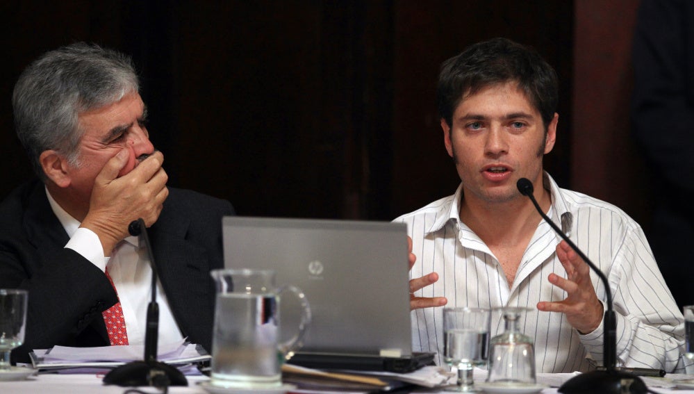 El viceministro argentino, Alexander Kicillof