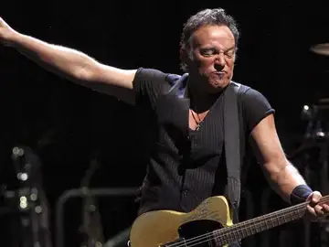 'The Boss' durante el concierto 'The Boss' durante el concierto