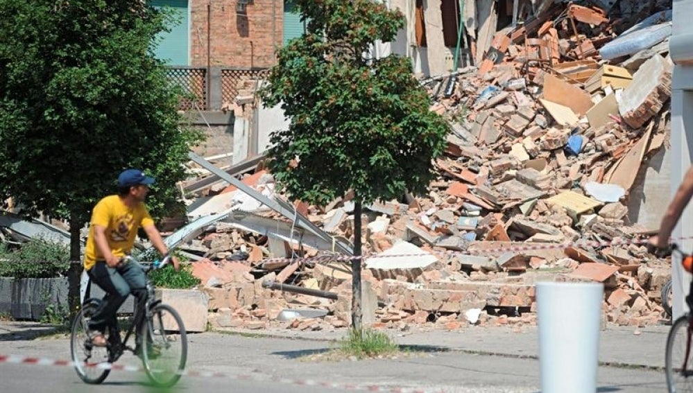 Terremoto en Emilia Romagna, en Italia