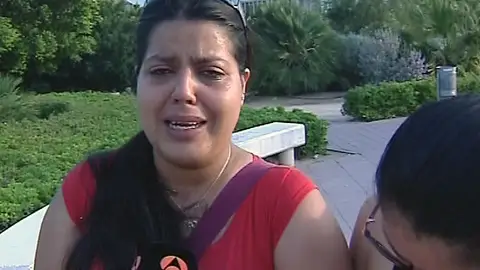 Lohammy Castro, madre del menor desaparecido Lohammy Castro, madre del menor desaparecido