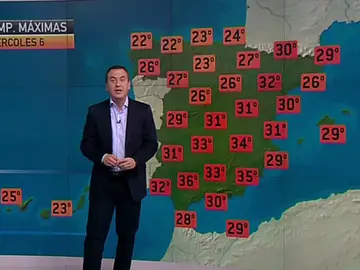 La previsión del tiempo (05-06-2012) Noche La previsión del tiempo (05-06-2012) Noche