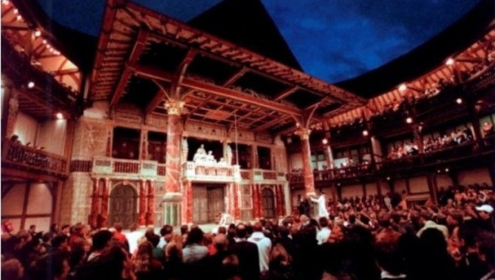 Interior del reconstruido teatro 'The Globe'