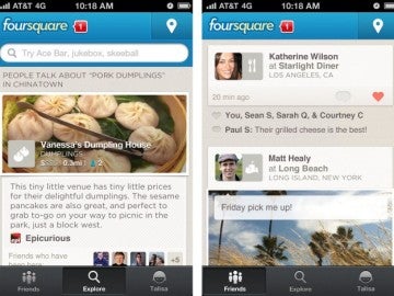 Nueva imagen de Foursquare