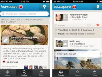 Nueva imagen de Foursquare Nueva imagen de Foursquare