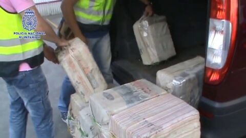 Coca&iacute;na incautada en Pontevedra
