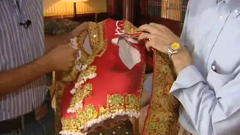 El traje roto de Talavante El traje roto de Talavante