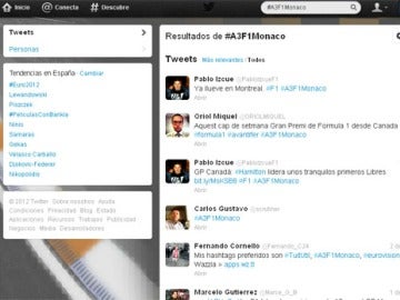 Twitter es una de las redes preferidas para seguir la Fórmula 1.
