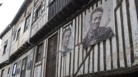 Una de las calles de Mogarraz