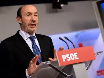 Comparecencia de Pérez Rubalcaba Comparecencia de Pérez Rubalcaba