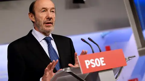 Comparecencia de Pérez Rubalcaba Comparecencia de Pérez Rubalcaba