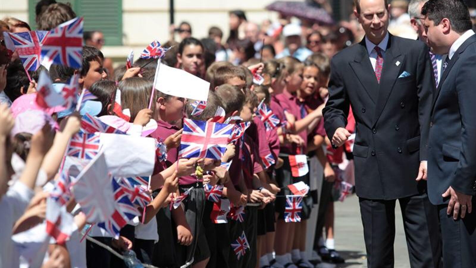 Los condes de Wessex visitan Gibraltar ante el disgusto de España ‎