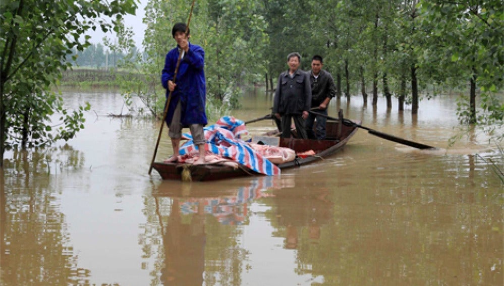 Inundaciones en Taiwán