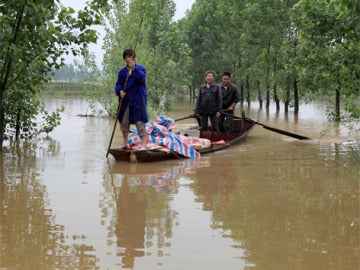 Inundaciones en Taiwán