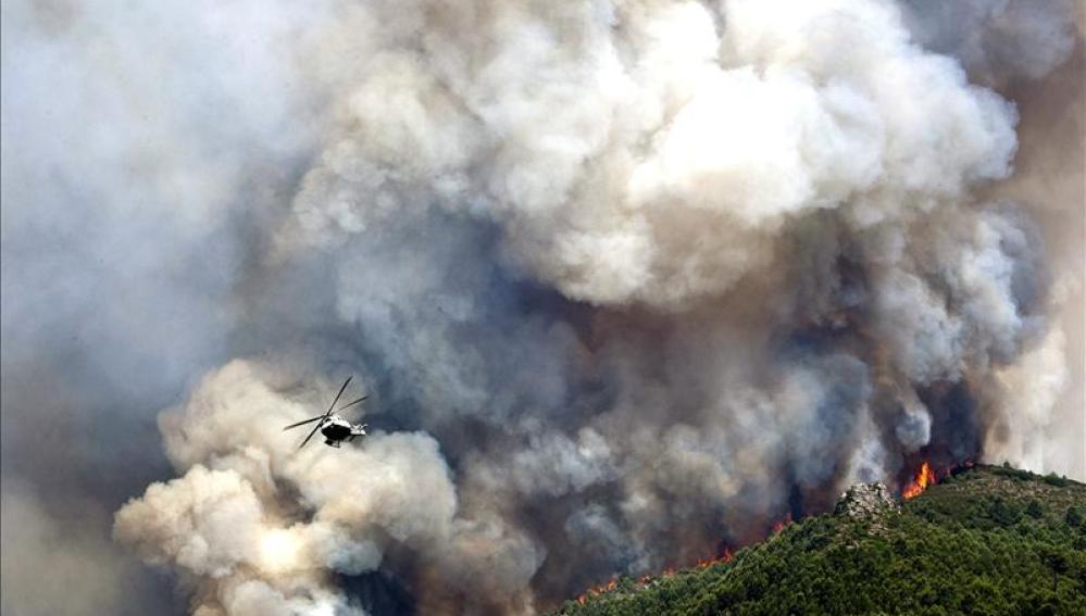 Incendio en Valencia