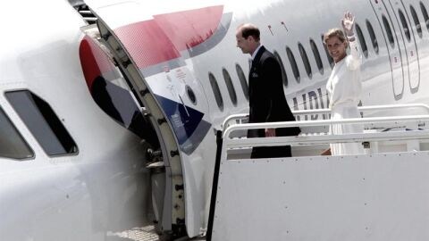 Los condes de Wessex cierran su visita a Gibraltar