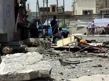 Resultado de un atentado en Irak Resultado de un atentado en Irak