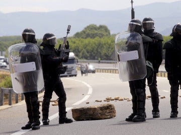 Protestas mineras en León y Asturias