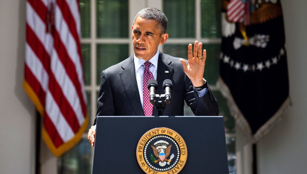Obama comparece ante los medios en la Casa Blanca