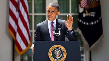 Obama comparece ante los medios en la Casa Blanca