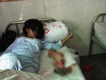 Una de las imágenes difundidas por Internet Una de las imágenes difundidas por Internet