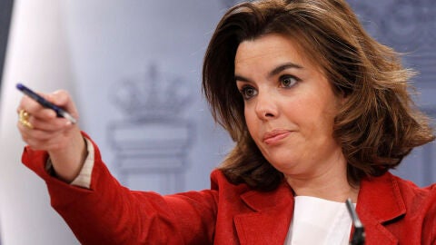 Soraya S&aacute;enz de Santamar&iacute;a, vicepresidenta del Gobierno