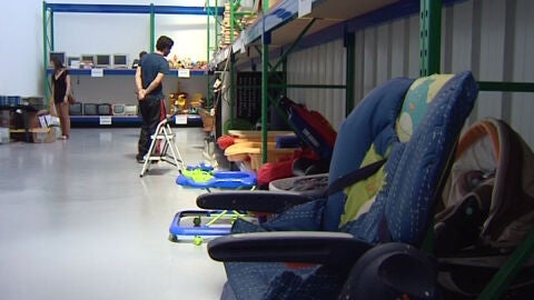 Almac&eacute;n de art&iacute;culos usados en Vitoria