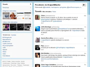 Piden en twitter un homenaje de Springsteen a un fan fallecido Piden en twitter un homenaje de Springsteen a un fan fallecido