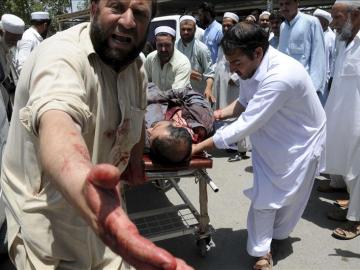 Atentado en un mercado en Pakistán