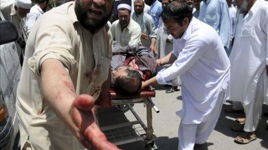 Al menos 25 muertos en un atentado con coche bomba en Pakistán