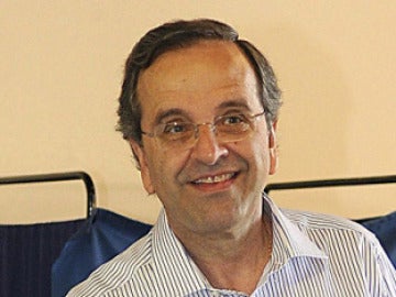Antonio Samarás, líder de Nueva Democracia