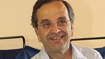 Antonio Samarás, líder de Nueva Democracia