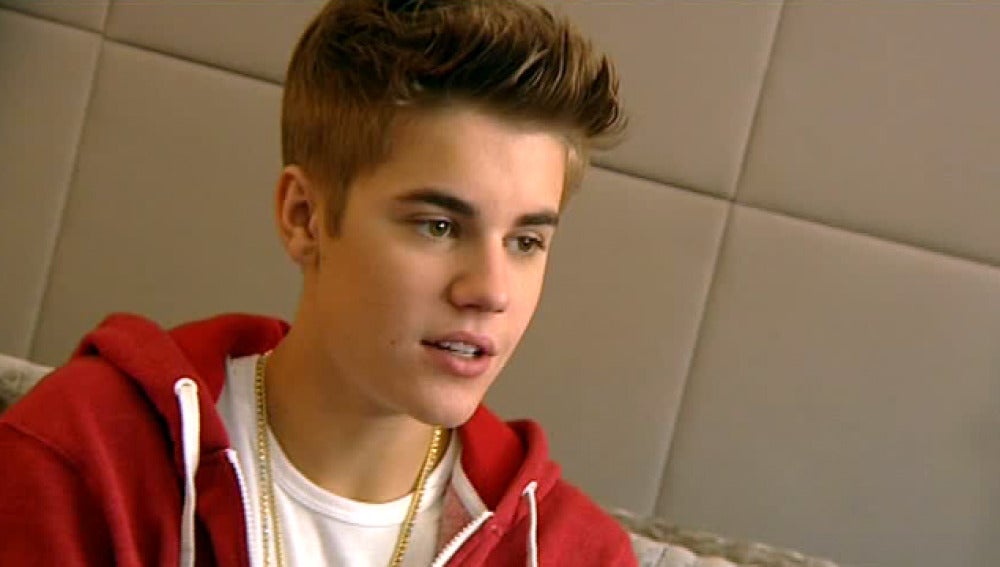 Justin Bieber, en la entrevista con Javier Gallego