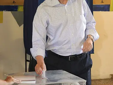 Antonio Samarás, líder de Nueva Democracia Antonio Samarás, líder de Nueva Democracia