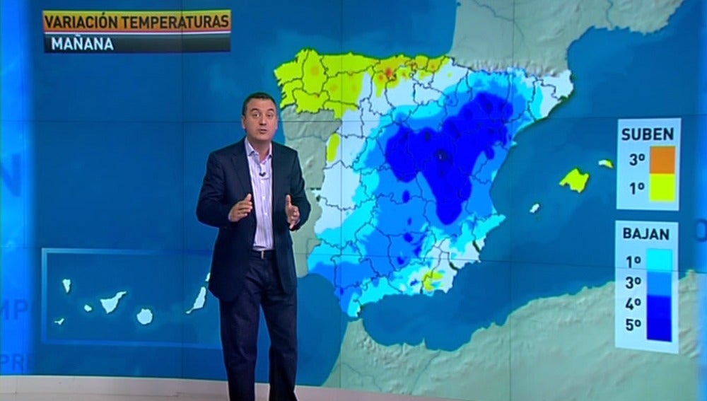 La previsión del tiempo, 18-06-2012, tarde