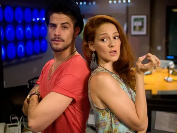 Luis Fernández junto a Ana Polvorosa Luis Fernández junto a Ana Polvorosa