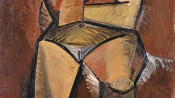 'La mujer sentada' de Pablo Picasso.