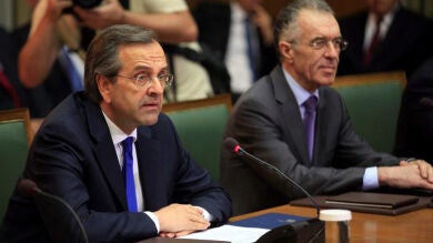 La troika aplaza su viaje a Grecia por el estado de salud de Samaras y Rapanos 