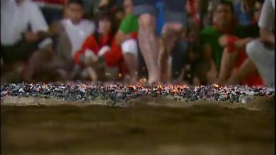 'Paso del Fuego' en la noche de San Juan